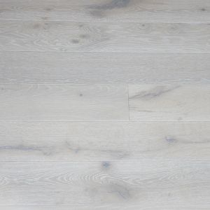190mm x 14/3mm x 1900mm White Washed Brushed Lacquered Rustic Grade Multiply Engineered Wood Flooring 