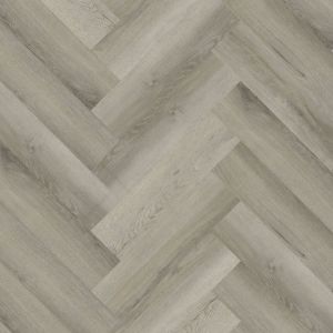 Bangor Grey SPC Herringbone Engineered Vinyl Click Flooring 135 x 540 x 5mm