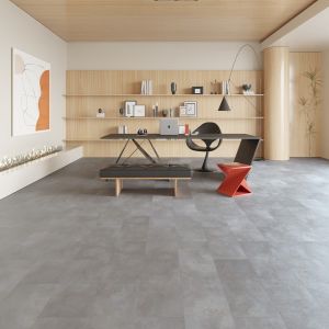Concrete Tile II SPC Tile Engineered Vinyl Click Flooring 310mm x 6.5mm x 630mm