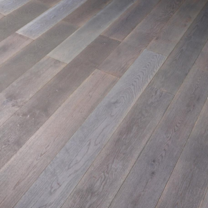 190mm x 15/4mm x 1900mm Reaction Coast Grey Rustic Grade Engineered Oak Flooring Oiled