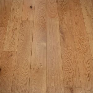 150mm x 14/3mm x random lengths Oak Lacquered Rustic Grade Engineered Wood Flooring 