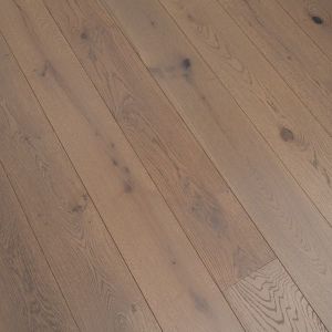 190mm x 14/3mm x 1900mm Dove Grey Lacquered Rustic Grade Multiply Engineered Wood Flooring 