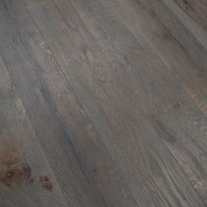 220mm x 15/4mm x 2200mm Livingstone Smoke Grey Oiled Distressed Engineered Oak Flooring