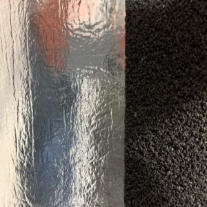 3.5mm Rubber Underlay with Silver Vapour Barrier 10m2