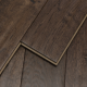 125mm x 18mm x random lengths Coffee Handscraped Oak Lacquered Rustic Grade Solid Wood Flooring 
