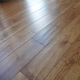 125mm x 18mm x random lengths Golden Handscraped Oak Lacquered Rustic Grade Solid Wood Flooring 
