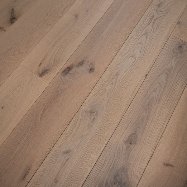 190mm x 14/3mm x 1900mm Invisible Brush & Lacquered Oak Rustic Engineered Wood Flooring 