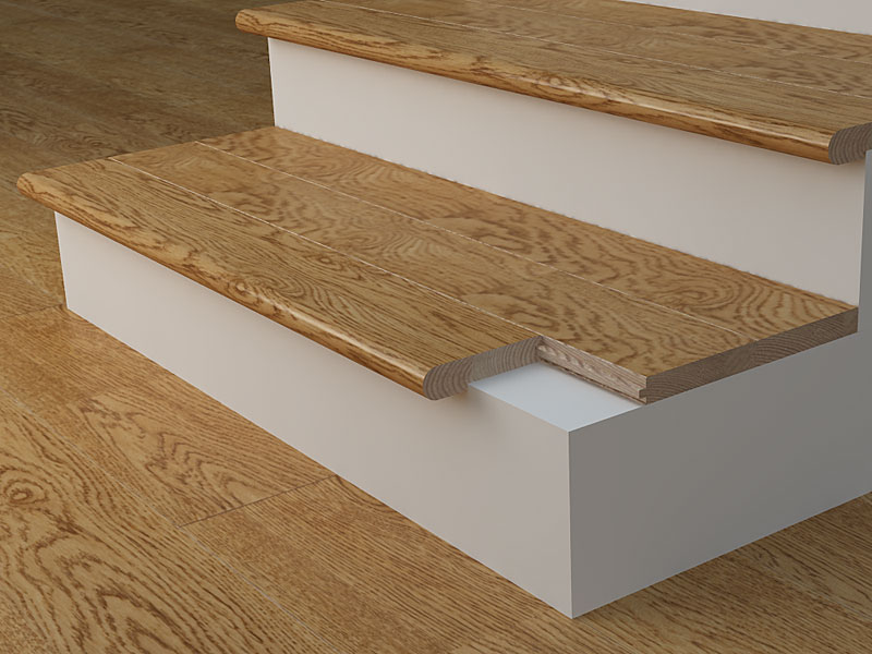 Stair Nosing What Is Its Purpose, How To Install Engineered Hardwood On Stairs