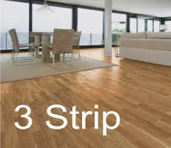 3 Strip Wood Flooring - Image courtesy by: esbflooring.com
